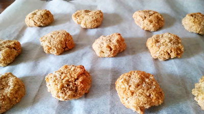 ココとバナナのクッキー