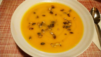 かぼちゃのポタージュ