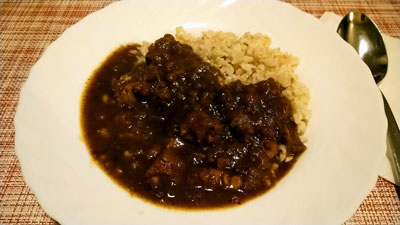 MUJIのジンジャーポークカレー