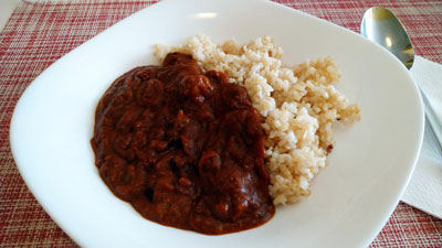 MUJIのバターチキンカレー