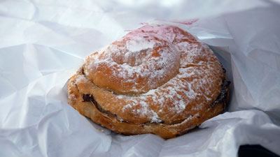 チョコレートのエンサイマダ