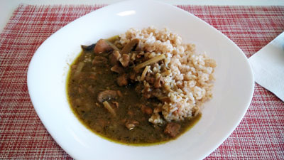 MUJIのグリーンカレー
