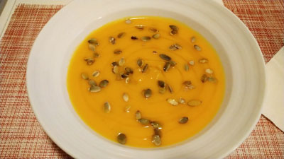 かぼちゃのポタージュ