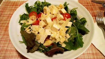 ひよこ豆サラダ