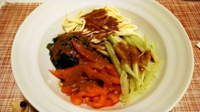 冷やさない冷やし中華