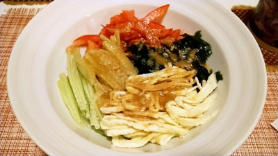 冷やさない冷やし中華