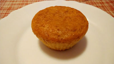 旦那さん作米粉のヨーグルトマフィン