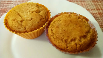 米粉のヨーグルトマフィン