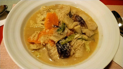 ごま味噌豆乳鍋