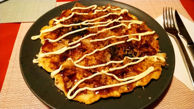 グルテンフリーのお好み焼き