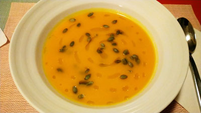 かぼちゃのポタージュ