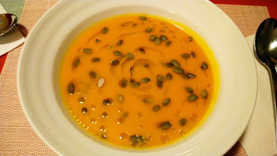 かぼちゃのポタージュ