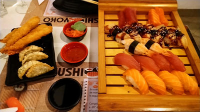 寿司食べ放題の寿司