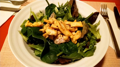 いつもの鶏サラダ