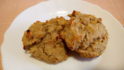 グルテンフリーのバナナパン