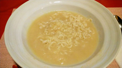 白菜だけの塩ポタラーメン